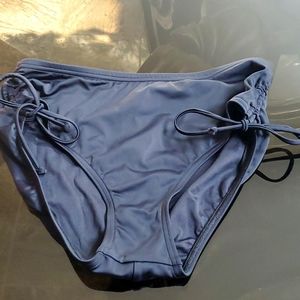 Lands End tankini black size 6 R bottom with side drawstrings